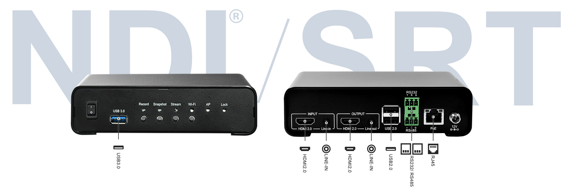 Truely 4K60 H264 / H265 Encoder and Decoder